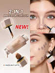 SHEGLAM Precision Sculpt Liquid Contour Duo - Hazelnut Latte, Soft Tan, Clay, Stone, Tawny Amber, Brown Sugar, Warm Honey, Maple Syrup, Camel Suede