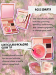 SHEGLAM Vinyl Pop Color Palette Rose Sonata, Sunkissed Reverie, Color Me Crazy