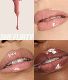 Huda Beauty Icy Nude FAUX FILLER Lip Gloss - She Flirty, She Glitzy, She Fire