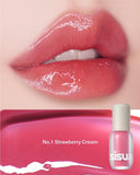 Unleashia  - Sisua Popcorn Syrup Lip Plumper - 100 Unicorn Salt,  1 Strawberry Cream,  2 Mango Caramel, 3 Neon Guava,  4 Honey Grapefruit