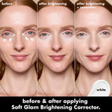 ELF Soft Glam Brightening Corrector - White-Fair to Medium Concealer, Light Pink-Light to Tan Concealer, Dark Pink-Deep to Rich Concealer