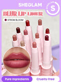 SHEGLAM Cloudline Blur Lip Liner - Morning Mist, Forest Fairy, Mist, Blush Horizon, Petal Flush, Rose Haze, Mocha Fog, Ember Cloud, Ash Canvas, Storm Bloom