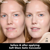 ELF Soft Glam Satin Concealer - 10 Fair Cool, 11 Fair Neutral, 12 Fair Warm, 13 Fair Neutral, 20 Light Cool, 21 Light Neutral, 22 Light Warm, 25 Light Neutral