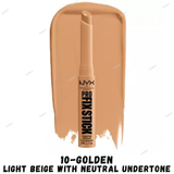 NYX Pro Fix Stick Correcting Concealer - 0.1-Green, 0.2-Pink, 0.3-Yellow, 0.4-Dark Peach, 0.5-Apricot, 01-Pale, 03-Alabaster, 05-Vanilla, 06-Natural, 08-Classic Tan, 10-Golden, 11-Cinnamon