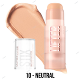 Maybelline LIFTER STIX™ Multi-Use Face Stick - Warm - 5, 25, 45, 60  Neutral - 10 20 30 40, 50, 55, 65  Cool - 15, 35, 70, 75, 80, 85, 90