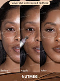Shop SHEGLAM Bright Eyes Cooling Concealer in shade Pink Pearl, Linen, Buttercream, Fair, Nude, Golden, Warm Vanilla, Almond, Chestnut, Nutmeg, Sepia in Pakistan.