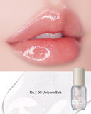 Unleashia  - Sisua Popcorn Syrup Lip Plumper - 100 Unicorn Salt,  1 Strawberry Cream,  2 Mango Caramel, 3 Neon Guava,  4 Honey Grapefruit