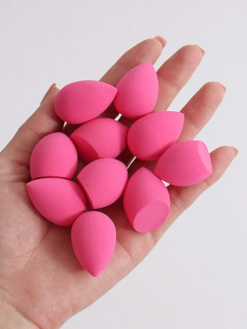 Shein 2 pcs Mini Candy Colored Makeup Sponge Set