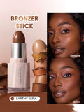 SHEGLAM Buttery Buff Contour & Bronzer Stick - Hazelnut Latte, Soft Tan, Clay, Stone, Tawny Amber, Warm Honey, Camel Suede, Golden Sun, Burnt Sienna, Terracotta, Earthy Sepia