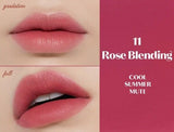 ETUDE - Fixing Tint - 1 Analog Rose, 2 Vintage Red, 3 Mellow Peach,4 Ginger Milk Tea, 5 Midnight Mauve, 6 Soft Walnut, 7 Cranberry Plum, 8 Dusty Beige, 10 Smokey Cherry, 11 Rose Blending, 12 Salmon Brick