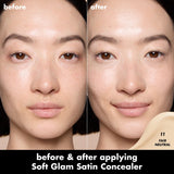 ELF Soft Glam Satin Concealer - 10 Fair Cool, 11 Fair Neutral, 12 Fair Warm, 13 Fair Neutral, 20 Light Cool, 21 Light Neutral, 22 Light Warm, 25 Light Neutral