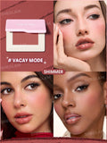 SHEGLAM Dream Touch Blush - Hush Hush, Love Cake | Dusty rose pink, 016 Tickled Pink | Soft baby pink, 017 Wannabe | Light peach nude, 018 Whipped Fig | Soft coral peach, 019 Heart Eyes | Rosy nude, 020 Knock Out | Deep rose red, 021 Don't Pink Twice | Hot neon pink, 110 Vacay Mode | Warm caramel nude, 209 Cherry Aura | Burnt coral