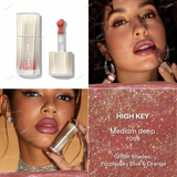 Buy online SHEGLAM Stardust Swipe Glitter Liquid Lipstick in shades 033 Champagne Orbit, 034 Bare Nebula, 111 High Key, 137 Cosmic Pink, 328 Red Giant, 417 Twinkle Rush, 519 Mocha Meteor, 525 Orbital Glow in Pakistan 