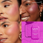 Shop NYX Professional Makeup Buttermelt Powder Blush in shades 01 Butta Half, 02 Butta Together, 06 For The Butta, 07 Butta With Time, 08 Getting Butta, 09 Feeling Butta, 10 Back And Butta, 12 All The Butta in Pakistan