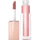 Maybelline Lifter Lip Gloss in shades 01 Pearl, 02 Ice, 03 Moon, 04 Silk, 05 Petal, 06 Reef, 07 Amber, 08 Stone, 09 Topaz, and 10 Crystal, 11 Brass, 12 Opal, 16 Rust, 20 Sun, 22 Peach Ring