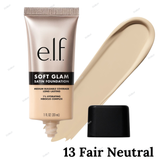 ELF Soft Glam Satin Foundation - 11 Fair Neutral, 13 Fair Neutral, 22 Light Warm, 23 Light Cool