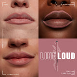 NYX Line Loud Vegan Longwear Lip Liner - Gimme Drama, Daring Damsel, Goal Crusher, Born To Hustle, Global Citizen, Ambition Statement, Total Baller, Movin Up, Hottie Hijacker, Stay Stuntin, Rebel Red, On A Mission, Fierce Flirt, Trophy Life, Goal Getter, Magic Maker, Rebel Kind, Evil Genius, No Equivalent, Leave a Legacy, Ten Out of Ten, Sassy, Too Blessed, Make a Statement, No Wine-ing