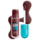 NYX Lip I.V. Hydrating Lip Gloss Stain - 01 - Caramel Drip, 03 - Splash N Spice, 05 - Mocha Me Wet, 06 - Espresso Soak, 08 - Drippin' In Rose, 09 - Blush Rush, 12 - Burst That Tang!, 13 - Cranberry Splash, 14 - Mauve N' Moist, 15 - Water 'Bout Wine?