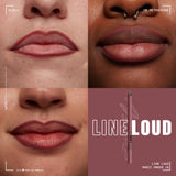 NYX Line Loud Vegan Longwear Lip Liner - Gimme Drama, Daring Damsel, Goal Crusher, Born To Hustle, Global Citizen, Ambition Statement, Total Baller, Movin Up, Hottie Hijacker, Stay Stuntin, Rebel Red, On A Mission, Fierce Flirt, Trophy Life, Goal Getter, Magic Maker, Rebel Kind, Evil Genius, No Equivalent, Leave a Legacy, Ten Out of Ten, Sassy, Too Blessed, Make a Statement, No Wine-ing