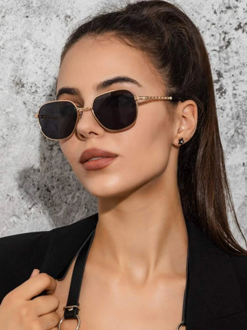 Shein - Sunglasses Black