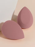 Shein - Pack of 2 Beauty Blenders - Maroon