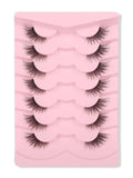 SHEIN 7pairs Cat Eye False Eyelashes