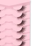 SHEIN 7pairs Cat Eye False Eyelashes