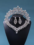 SHEIN 3pcs Crown Set / Tiara Set / Silver