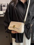 SHEIN Lock Flap Square Bag