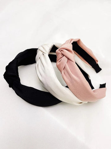 Shein - 1Pc Solid Color Headband