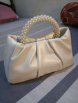 Shein Pearl handle bag Golden