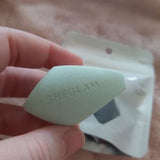 SHEGLAM - Multi Faceted Makeup Sponge - Green, Pink, Beige