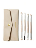 SHEGLAM - Glam 101 Eye Essentials Brush Set With Bag 4 Brushes