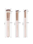 Shein MAANGE Face Brush Set,3pcs Brush+2pcs Triangle Powder Puff