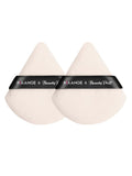 Shein MAANGE Face Brush Set,3pcs Brush+2pcs Triangle Powder Puff