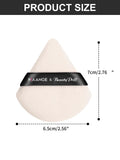 Shein MAANGE Face Brush Set,3pcs Brush+2pcs Triangle Powder Puff