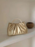 Shein Pearl handle bag Golden