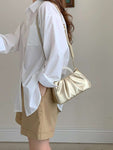 Shein Pearl handle bag Golden