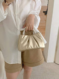 Shein Pearl handle bag Golden