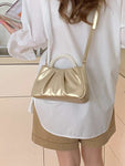 Shein Pearl handle bag Golden