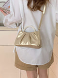 Shein Pearl handle bag Golden