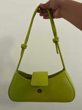 Shein - Green Baguette Bag