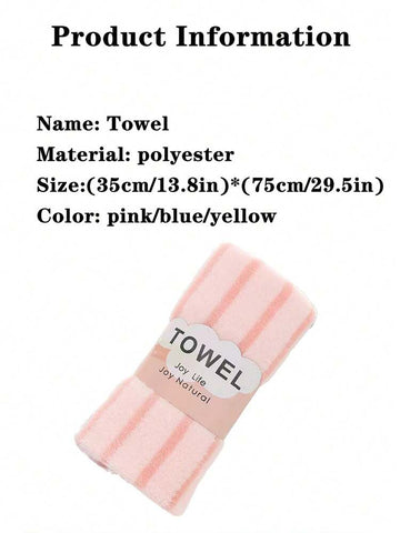 Shein - Face Towel Pink