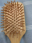 Shein - Bamboo Square Hair Brush