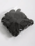 Shein - 2 Pcs Black Water Drop Sponge - finger cushion puff