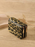 Shein - Double zipper wallet - Leopard print