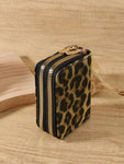 Shein - Double zipper wallet - Leopard print