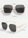 Shein - Square Sunglasses