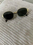 Shein - Women's Vintage Small Oval Frame Sunglasses without case