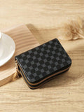 Shein - Double zipper wallet - vintage Black